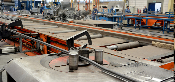 Cut & Bent Steel Rebars