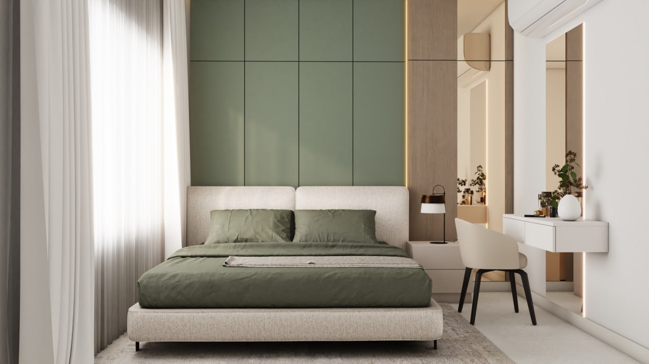 Modern bedroom