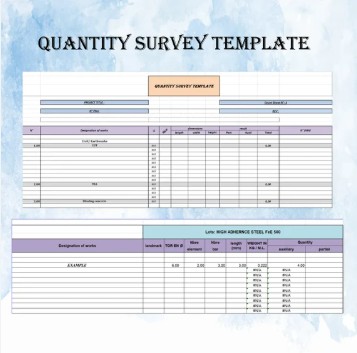 Quantity survey