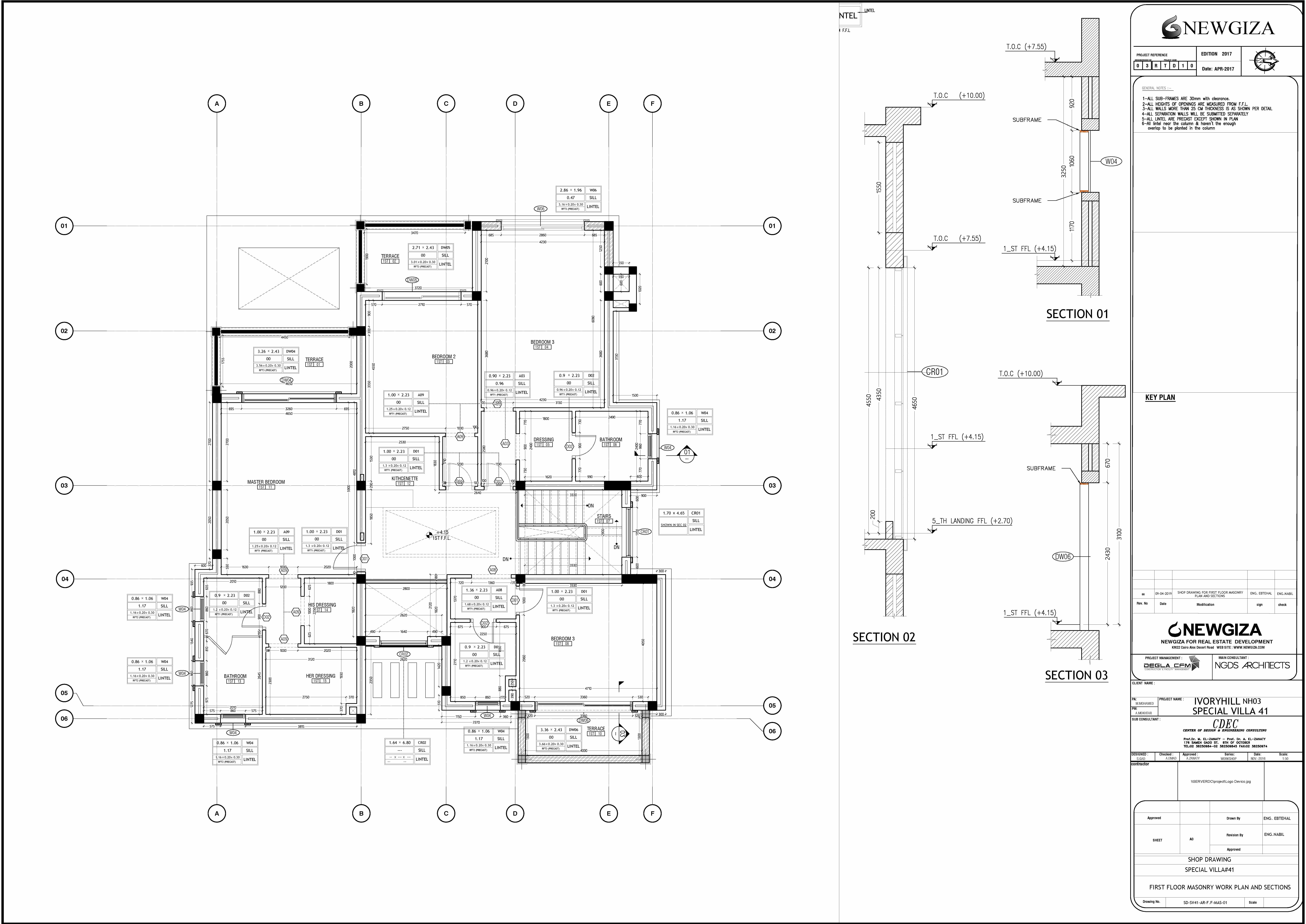 Working Drawings