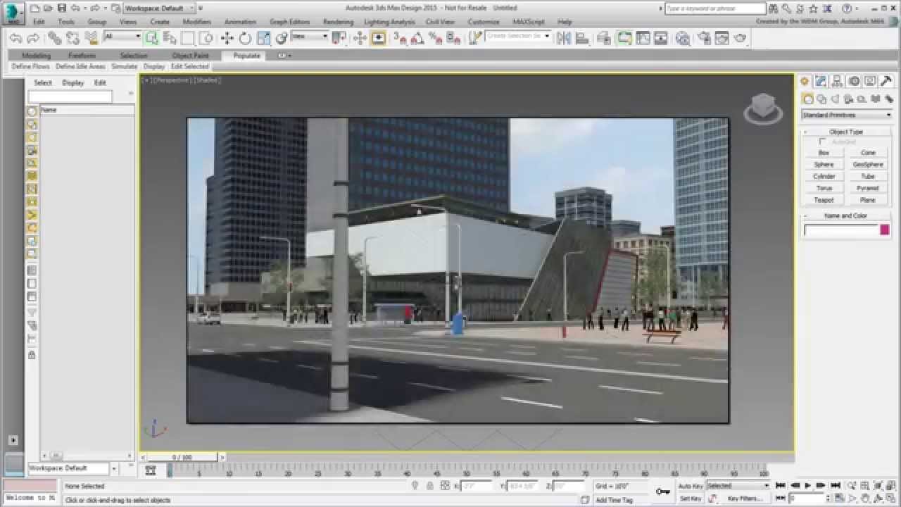 Drawing Service using AutoCAD, 3ds Max, and Revit