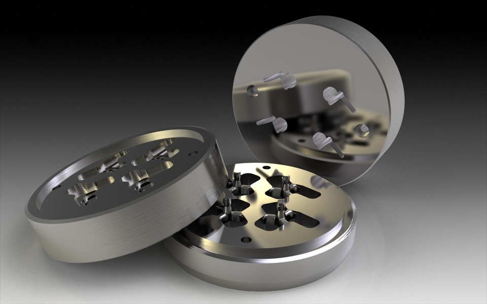 3D Aluminum Extrusion Die Design
