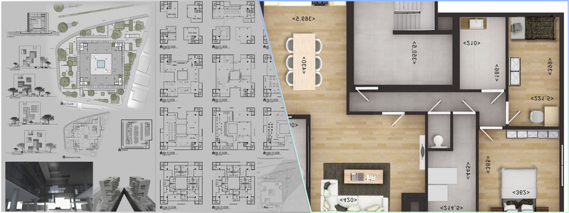 Professional Preparation of Shop Drawings and Architectural Plans
